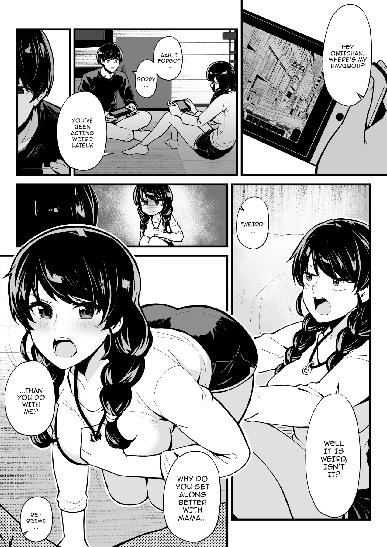 Hentai Manga Comic-Gaming With My Sister, Fucking With My Aunt-Read-9